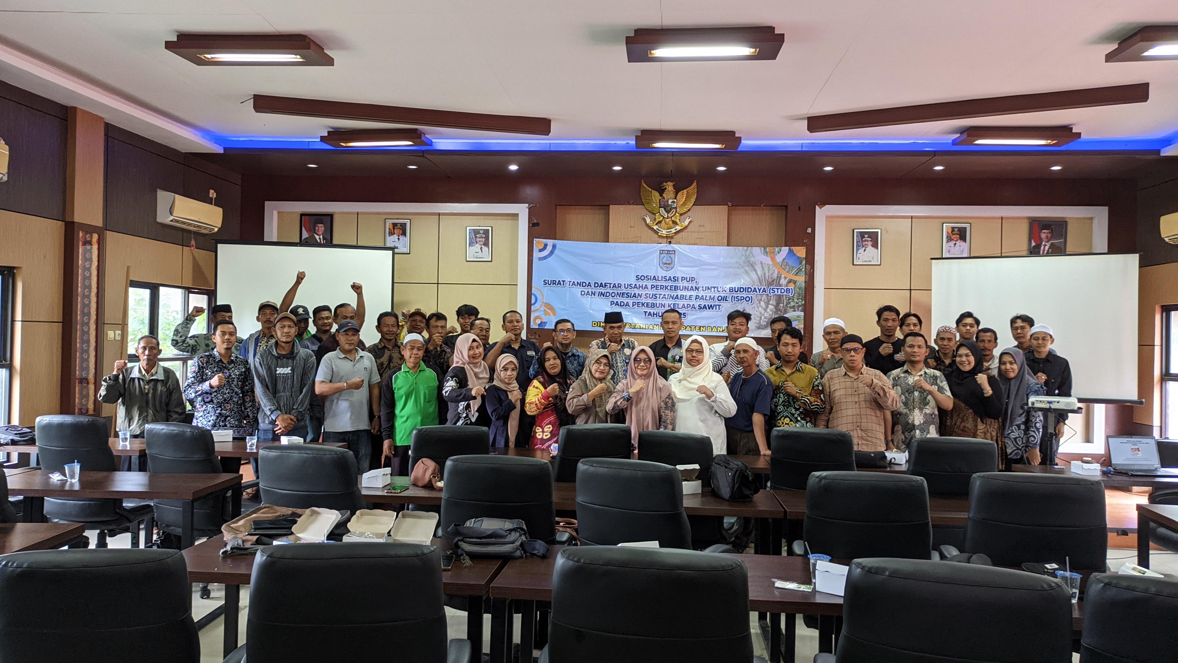 Distan Banjar Gelar Sosialisasi Dorong Pekebun Tuntaskan STDB dan ISPO