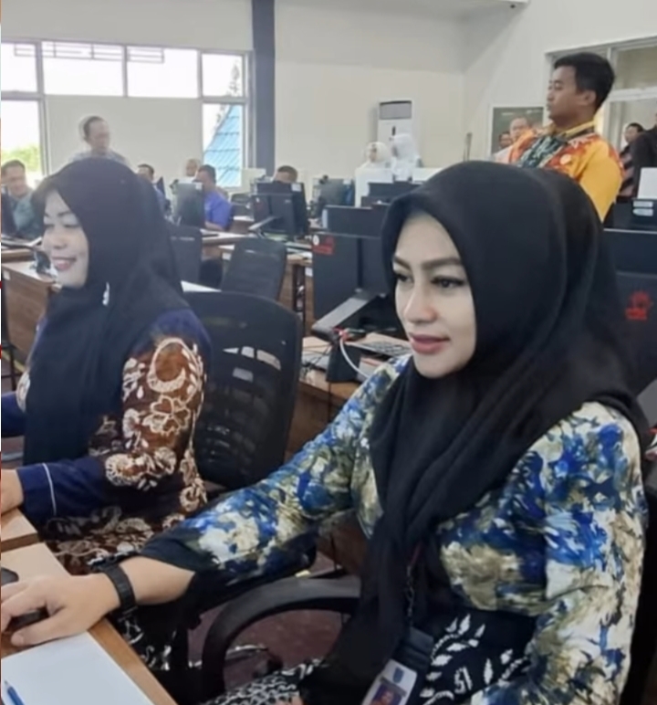 Sekcam dan Kasi Kesos Karang Intan Ikuti Profiling ASN di BKN Regional VIII Banjarbaru