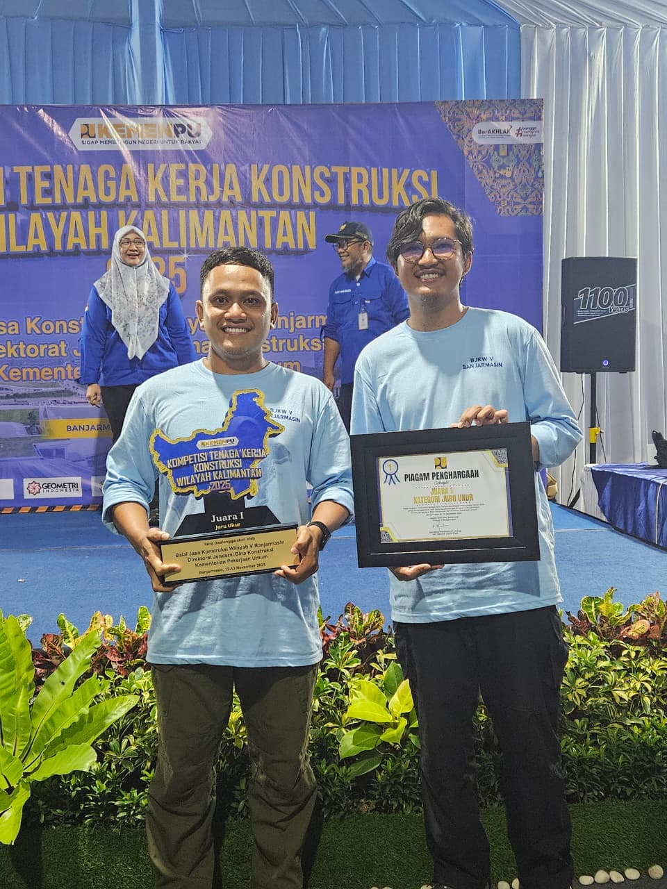 Wakili Kalsel, Dinas PUPRP Banjar Raih Juara I Kompetisi Tenaga Konstruksi Wilayah Kalimantan 2025