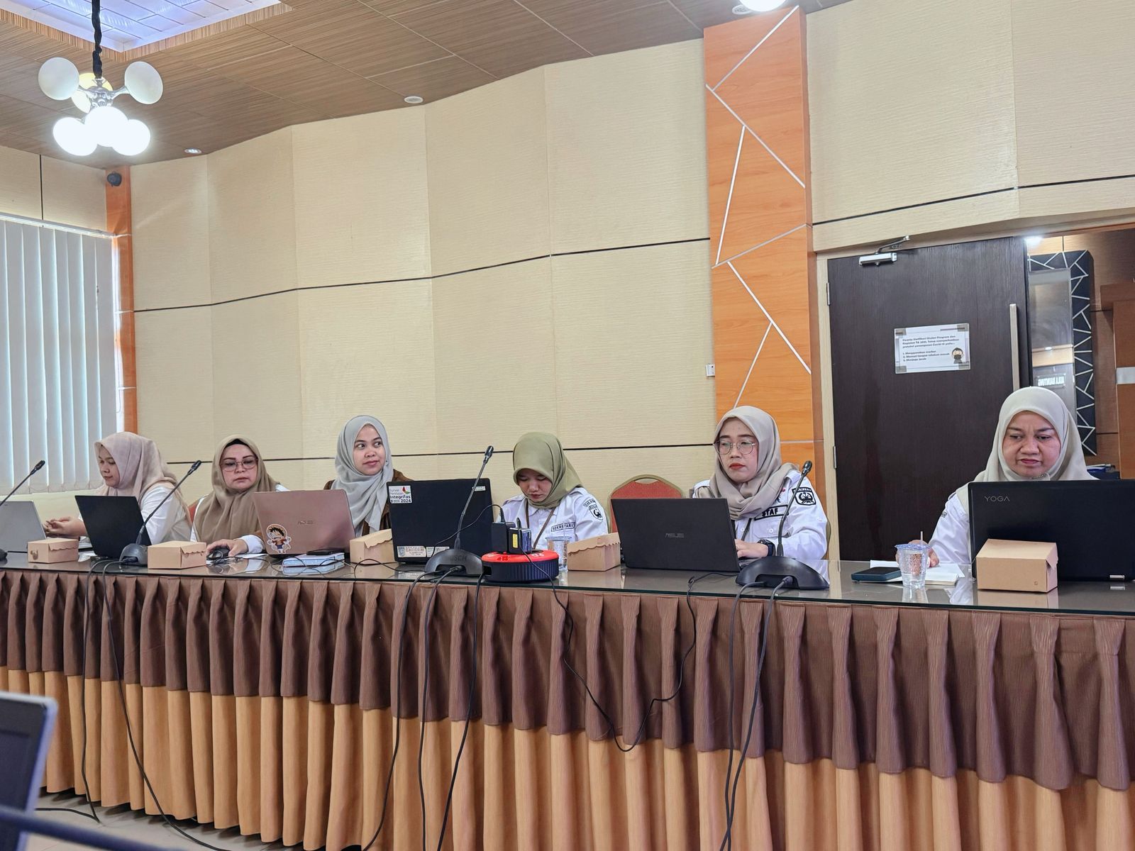 Kecamatan Karang Intan Ikuti Asistensi Penginputan Aplikasi Simondalev