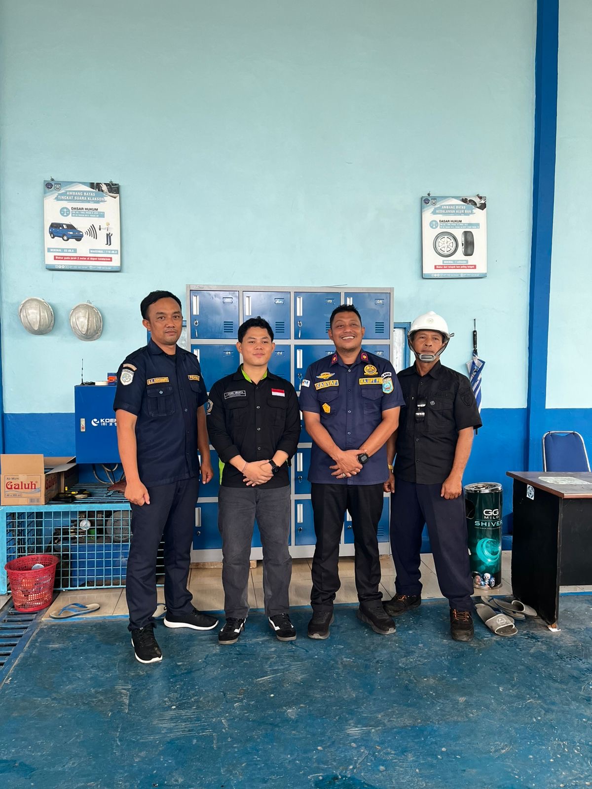 Mahasiswa Teknik UNISKA Lakukan Penelitian Pengurangan Emisi di UPTD PKB Dishub Banjar