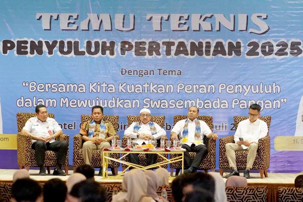 Buka Temu Teknis Penyuluh Pertanian, Wabup Banjar Dorong Penyuluh Perkuat Kapasitas dan Kompetensi