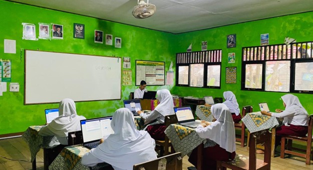 SDN Lok Gabang Uji Kesiapan Teknis dan Peserta Melalui Gladi Bersih TKA