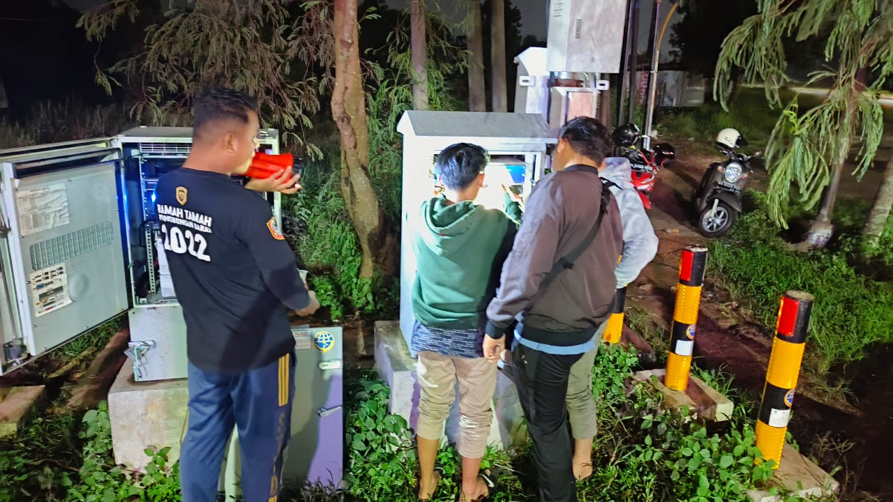 Alami Kerusakan, Dishub Banjar Perbaiki Traffic Light Bundaran Tugu Pancasila