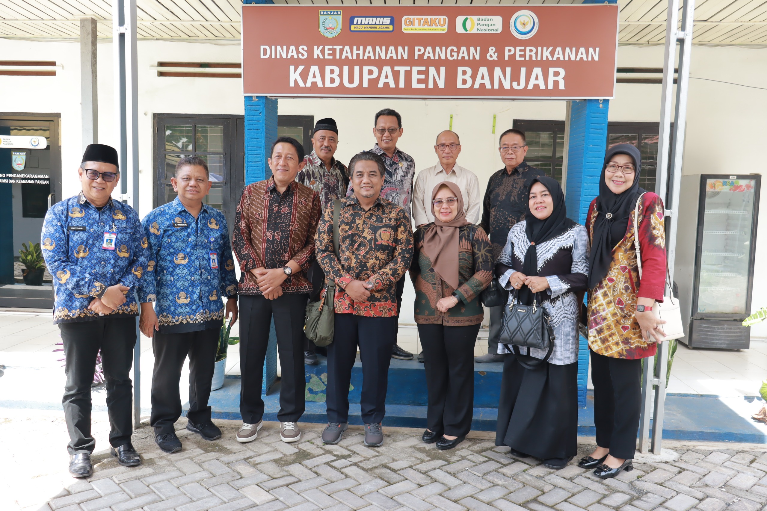 Kunjungan Kerja Komisi II DPRD Kediri ke DKPP Banjar