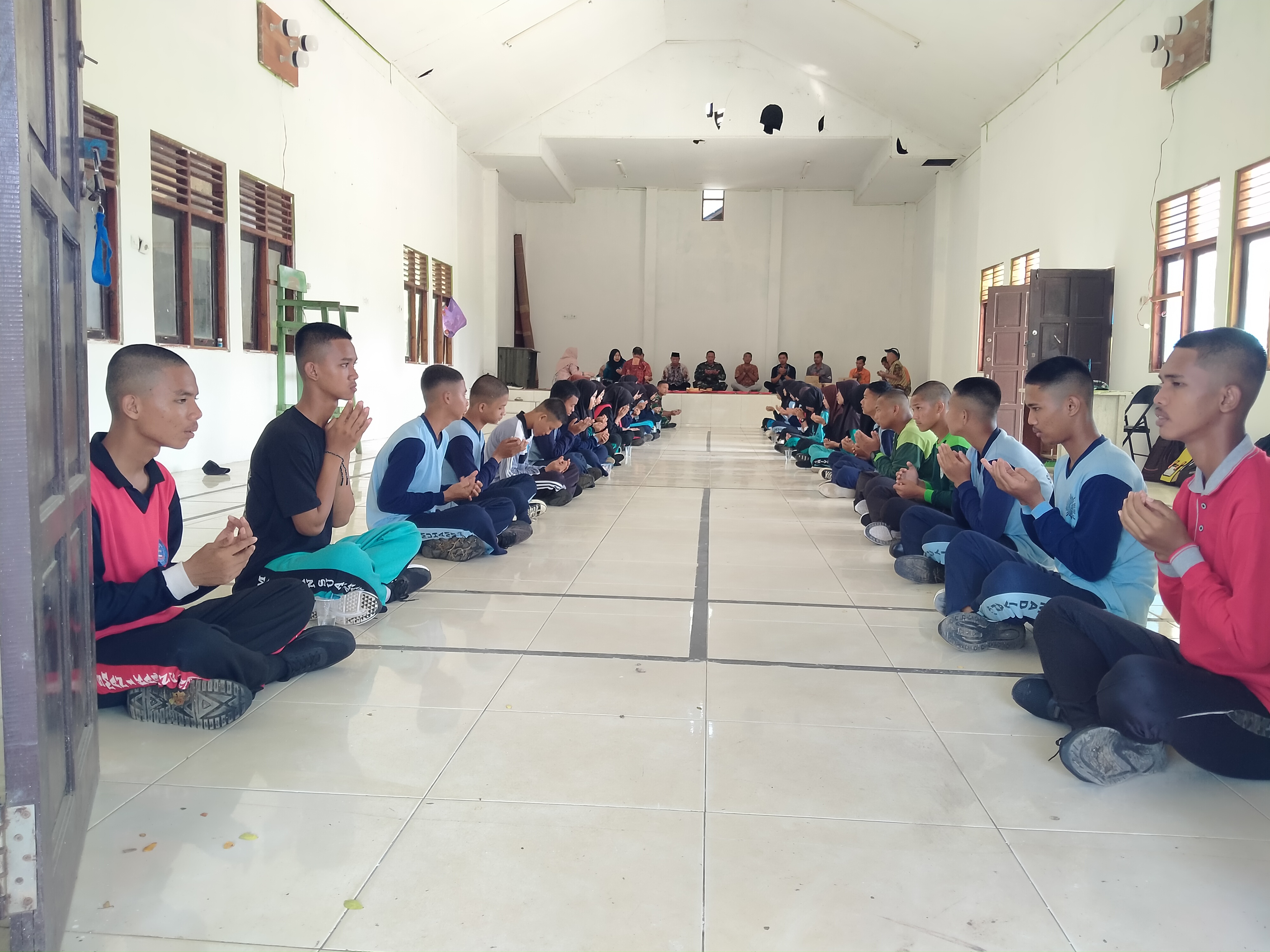 Paskibra Kecamatan Karang Intan Gelar Selamatan Jelang Peringatan HUT ke-80 RI