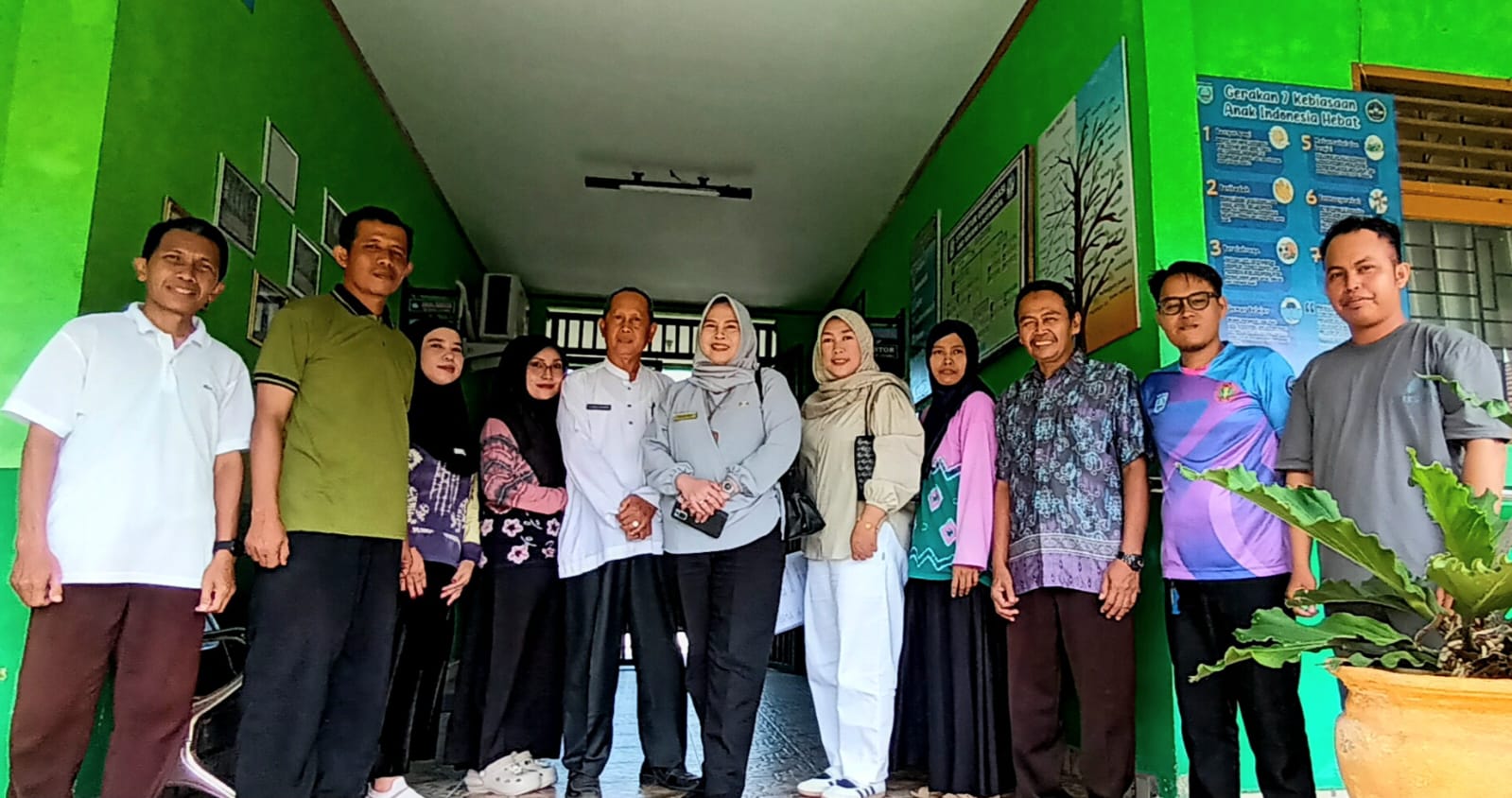 Suntikan Semangat dari Disdik Banjar Warnai Pelaksanaan US di SMPN 3 Astambul