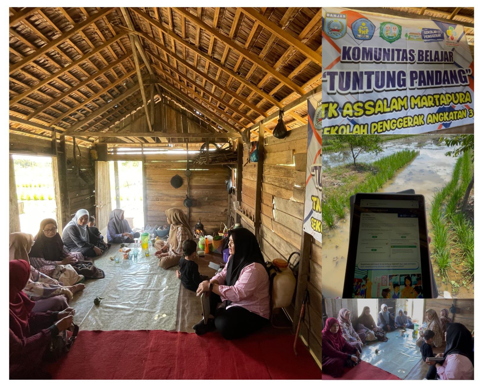 Pertahankan Zona Hijau, TK Assalam Martapura Refleksikan Rapor Pendidikan 2025 Melalui Kombel Tuntung Pandang