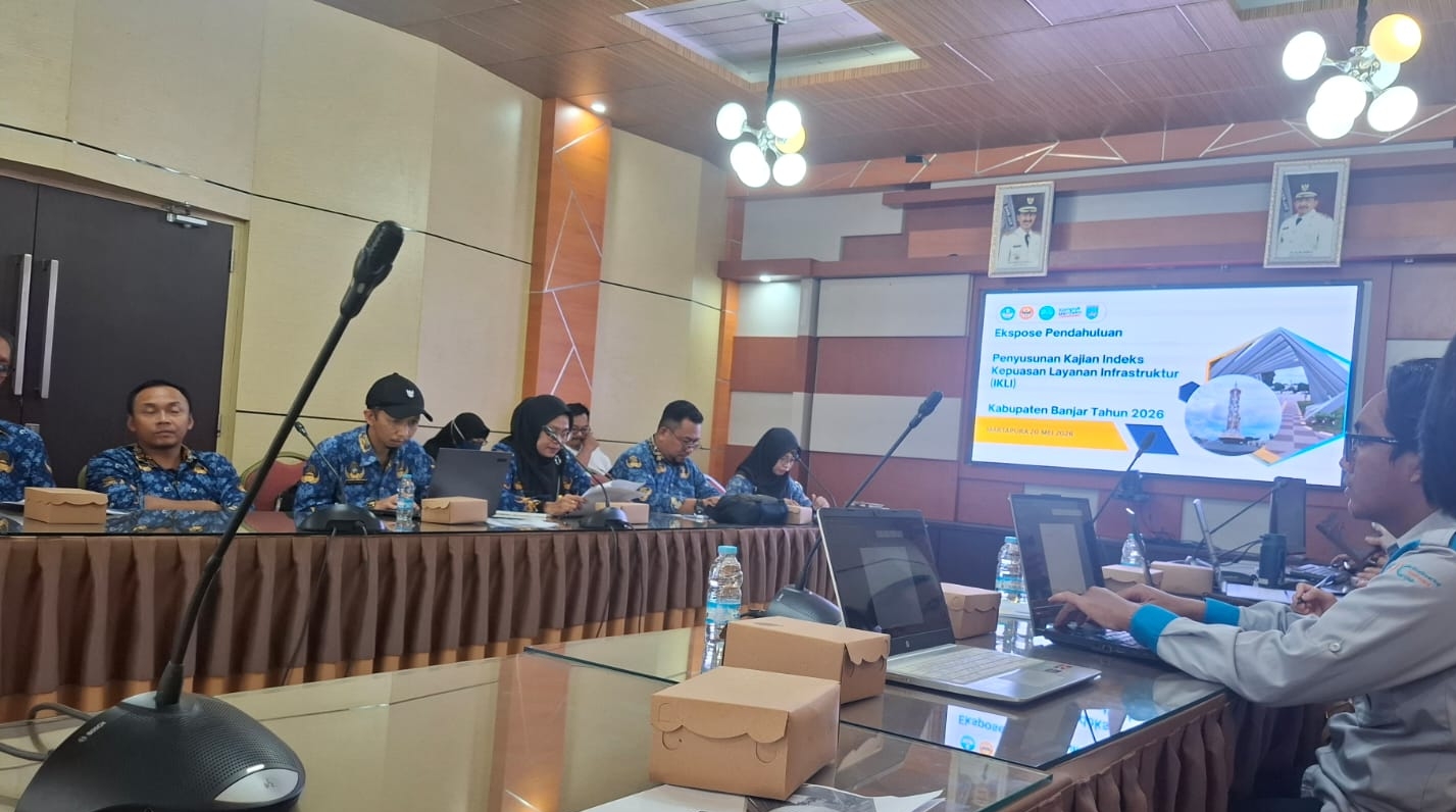 Kecamatan Karang Intan Hadiri Penelitian Penyusunan Kajian IKLI Kabupaten Banjar 2026