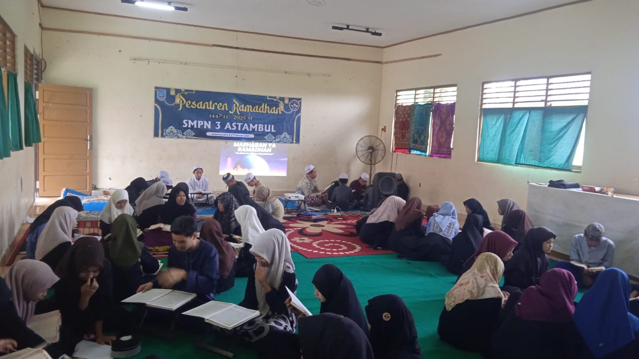 Tiga Hari Penuh Makna, SMPN 3 Astambul Sukses Gelar Pesantren Ramadan