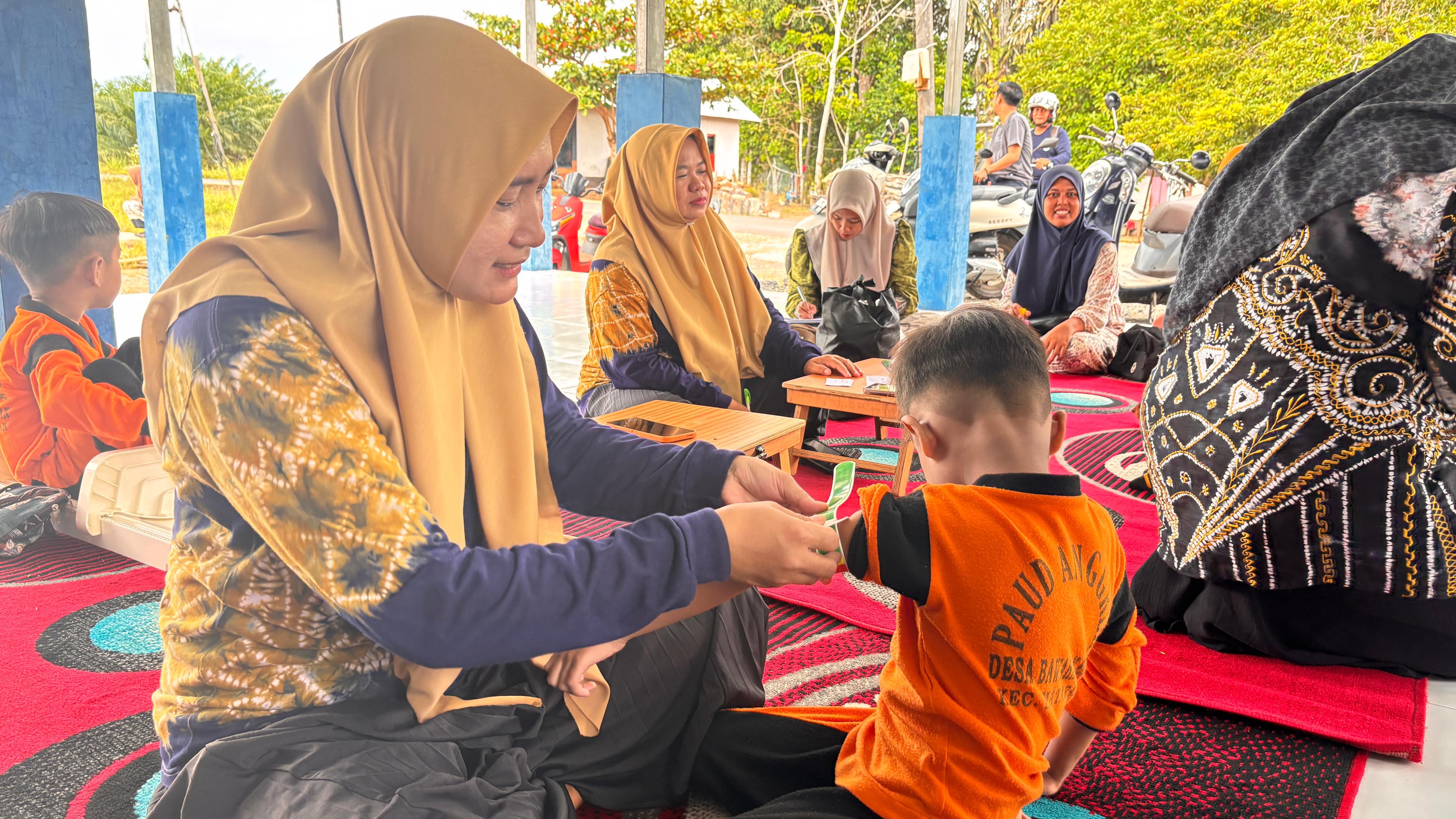 Posyandu Balita di Desa Tanah Abang Tingkatkan Layanan Kesehatan Ibu dan Anak