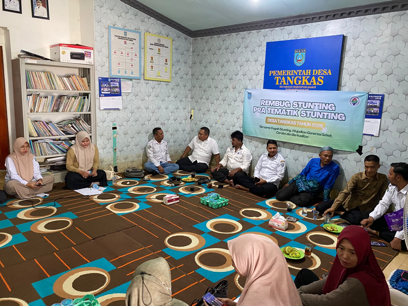 Pemerintah Desa Tangkas Gelar Musyawarah Rembuk Stunting Tahun 2026