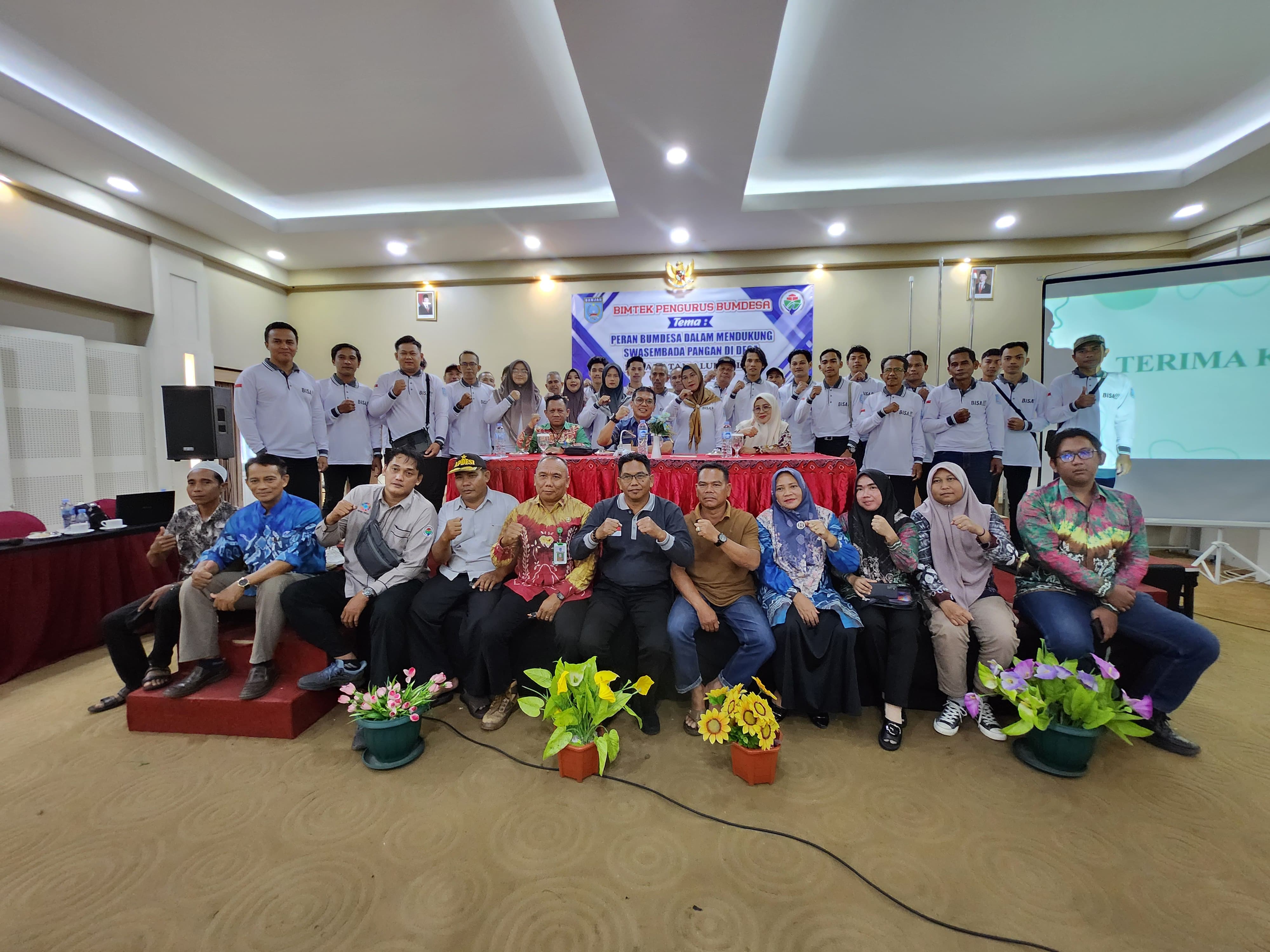 DPMD Banjar Bekali Pengurus Bumdes Aluh-Aluh Pendirian Berbadan Hukum