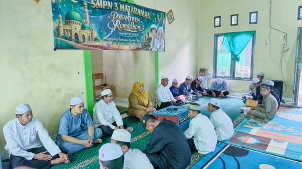 Resmi Dibuka, Pesantren Ramadan SMPN 3 Mataraman Fokus Pada Penguatan Karakter Murid