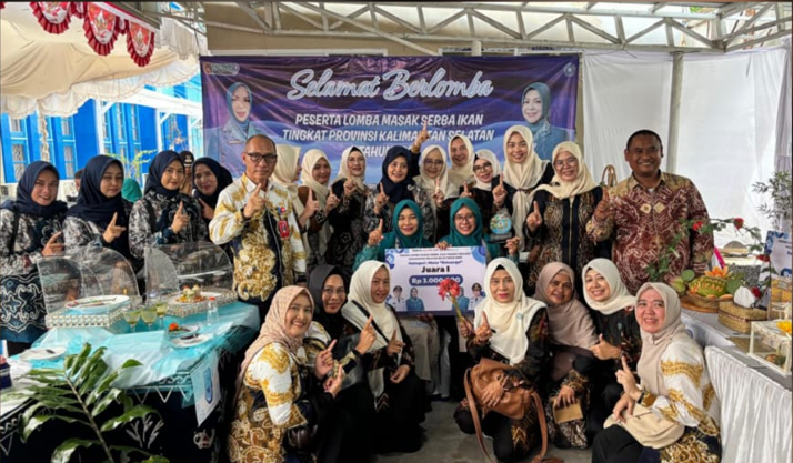 DKPP Banjar Raih Juara I Lomba Masak Serba Ikan Tingkat Provinsi
