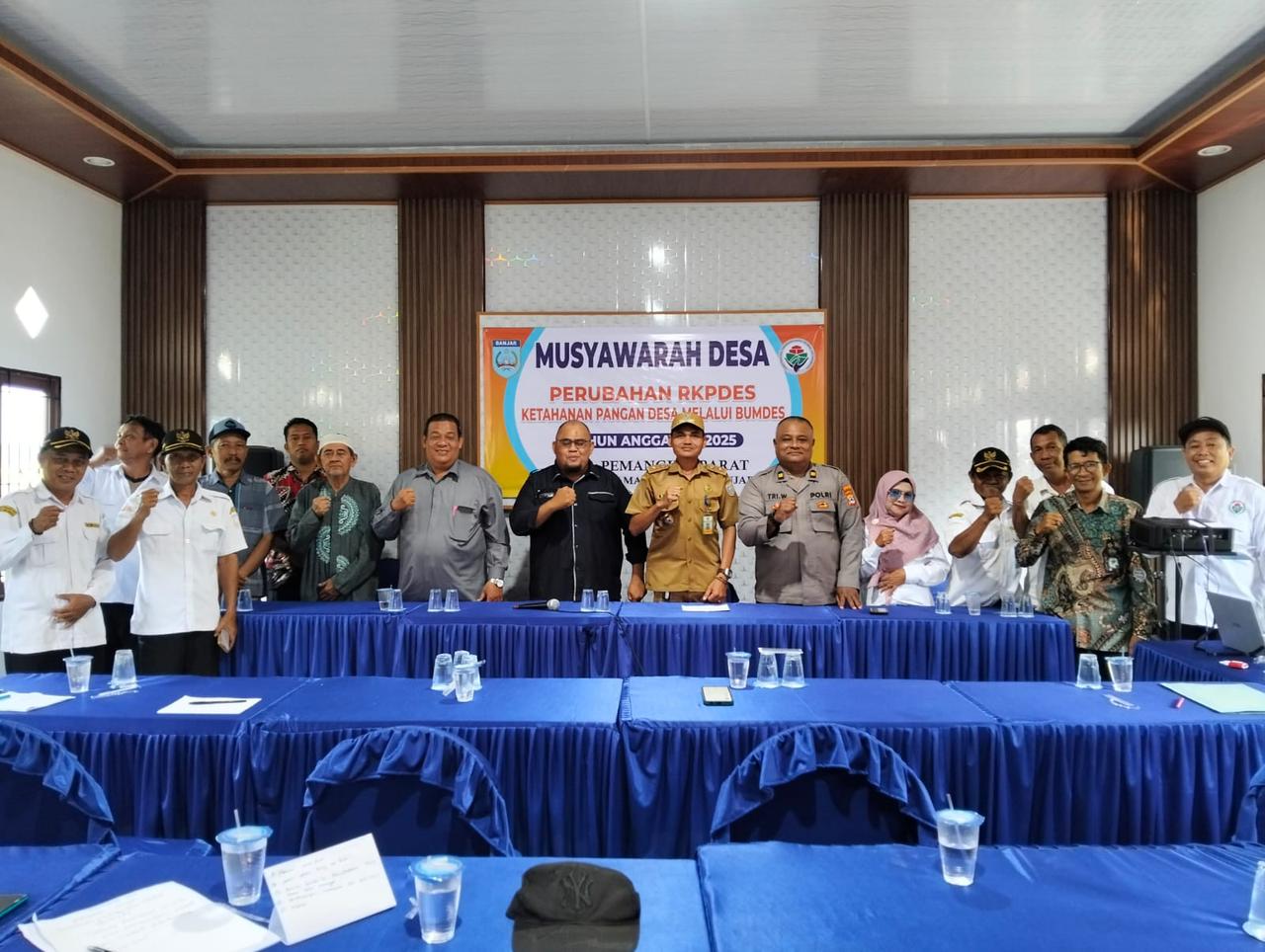 Penguatan Program Ketahanan Pangan, Desa Pemangkih Darat Gelar Musdes RKPDes 2025