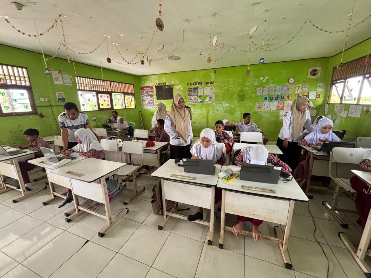 Uji Kesiapan Akademik, SDN Penggalaman 1 Gelar Simulasi TKA