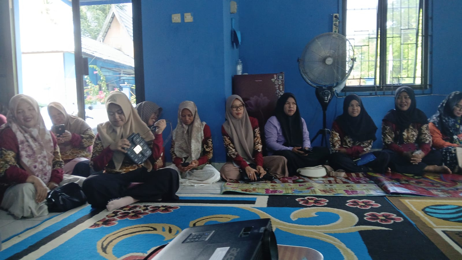 UPPKA Bergerak, Anak Karang Intan Lebih Sehat