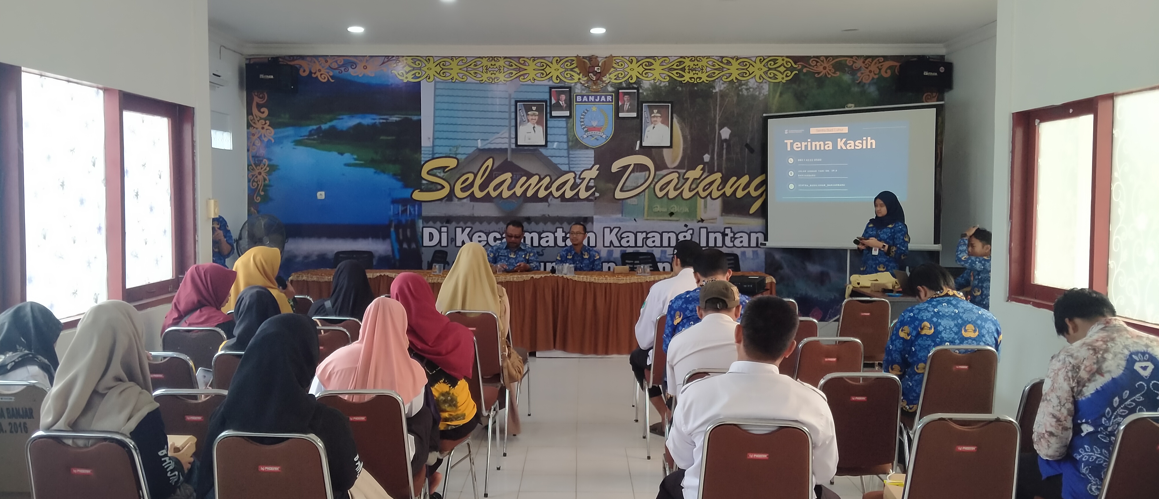 Kecamatan Karang Intan Hadiri Sosialisasi Program Pengembangan dan Pendampingan Desa Inklusi (Berdikari)