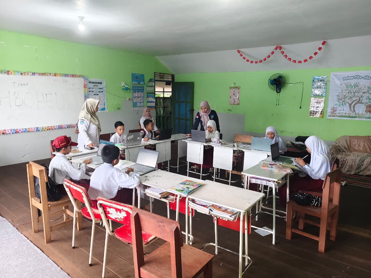 Matangkan Persiapan TKA, SDN Benua Anyar Sungai Tuan Laksanakan Gladi Bersih