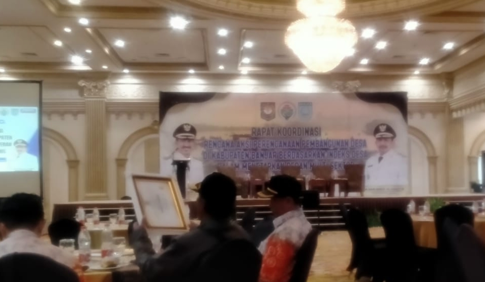 Kecamatan Karang Intan Ikuti Kegiatan Rencana Aksi Perencanaan Pembangunan Desa