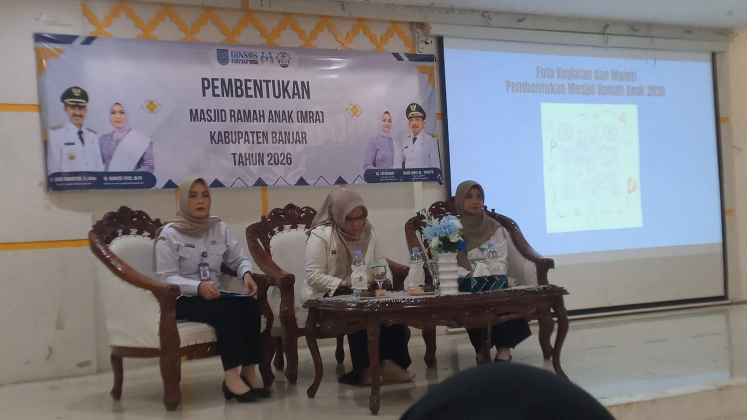 Dinas Sosial Kabupaten Banjar Gelar Pembentukan Masjid Ramah Anak