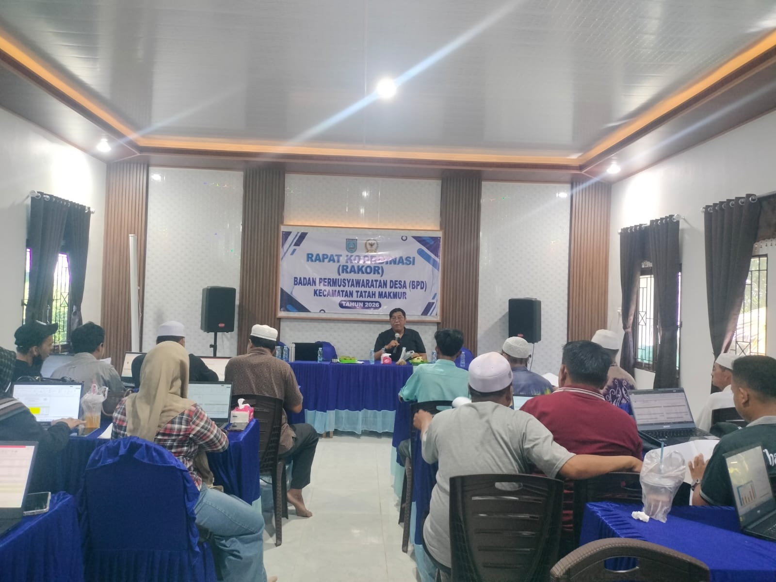 Rapat Koordinasi dan Pendampingan Penyusunan Laporan Kinerja BPD Tahun 2026 di Desa Pemangkih Darat