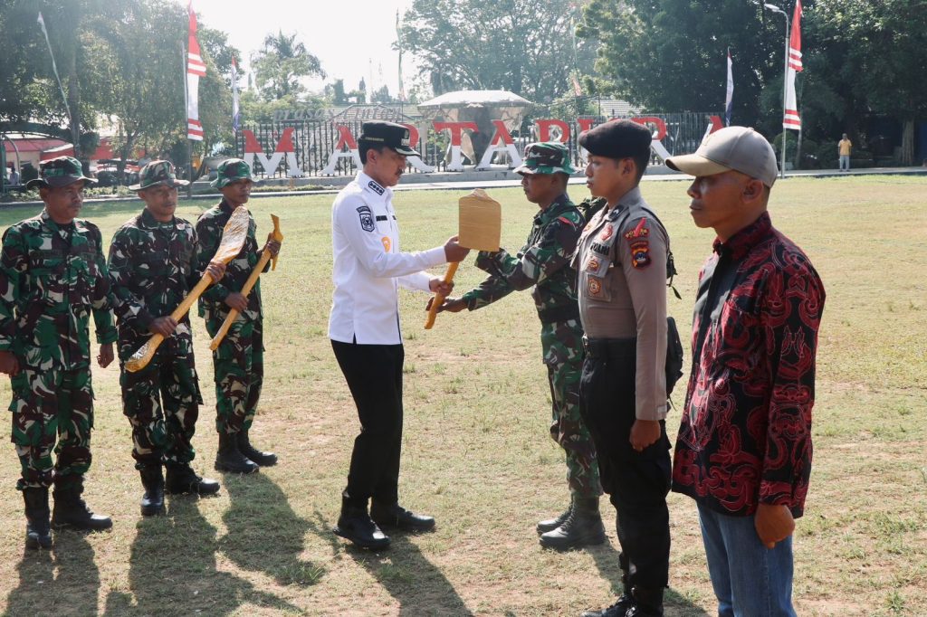 Bupati Banjar Dukung TMMD ke-125 di Desa Belimbing Baru