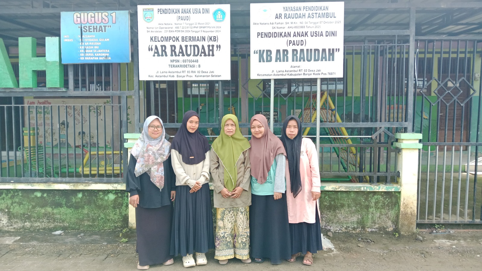 Pastikan Kualitas Pembelajaran di Bulan Suci, Penilik PAUD Lakukan Monitoring di KB AR Raudah Astambul