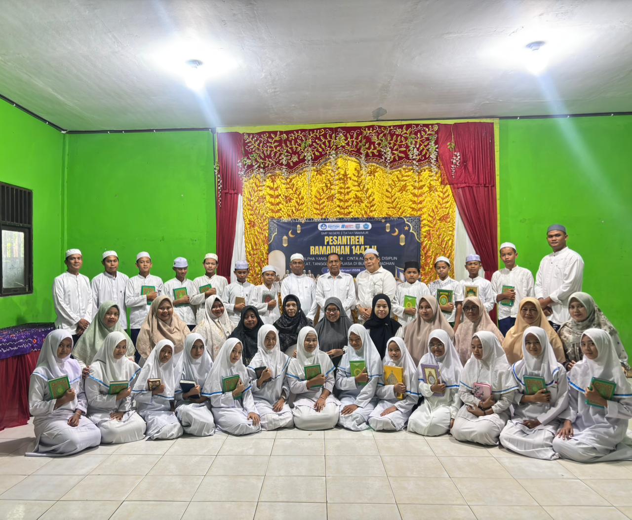 Khataman Al Qur’an SMP Negeri 1 Tatah Makmur, Penutup Penuh Makna Pesantren Ramadan