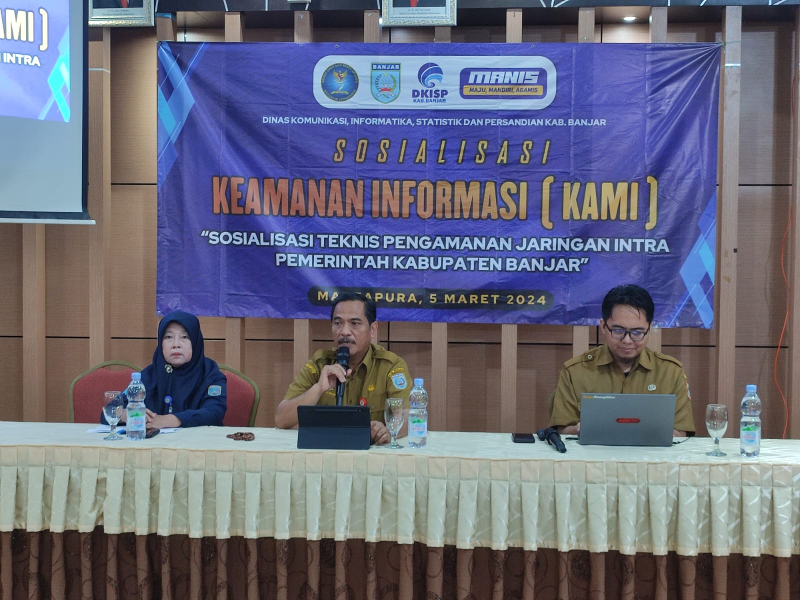DKISP Gelar Sosialisasi Jaringan Intra Pemerintah Kabupaten Banjar